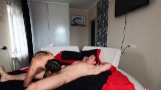 Busty and fluffy blonde hoe Angel Vain fucks doggystyle like a goddess