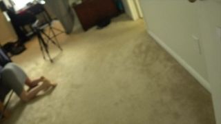 Charming redhead provides her head on a pov webcam and obtains her pussy dog knocked